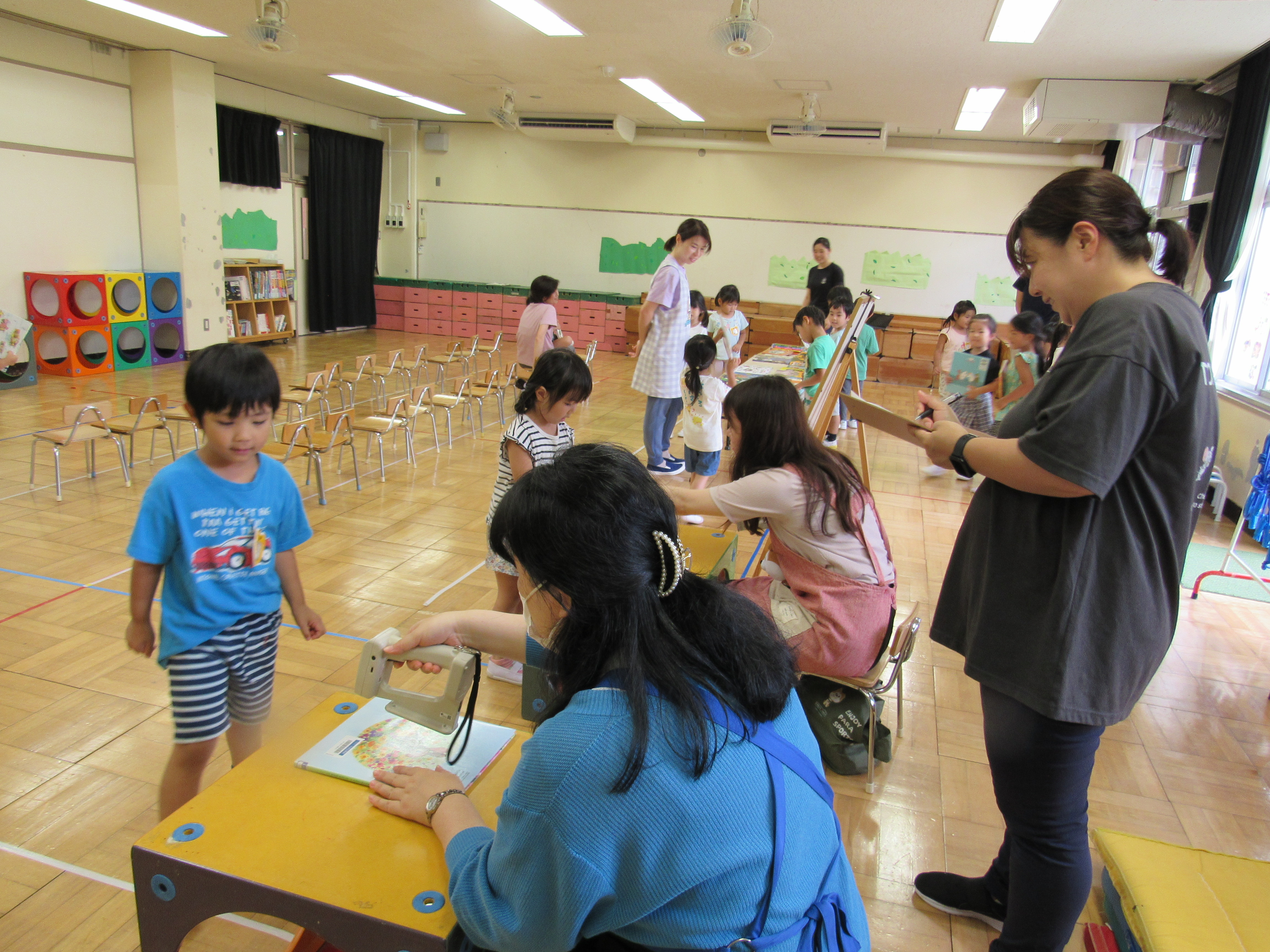 図書館体験実施写真