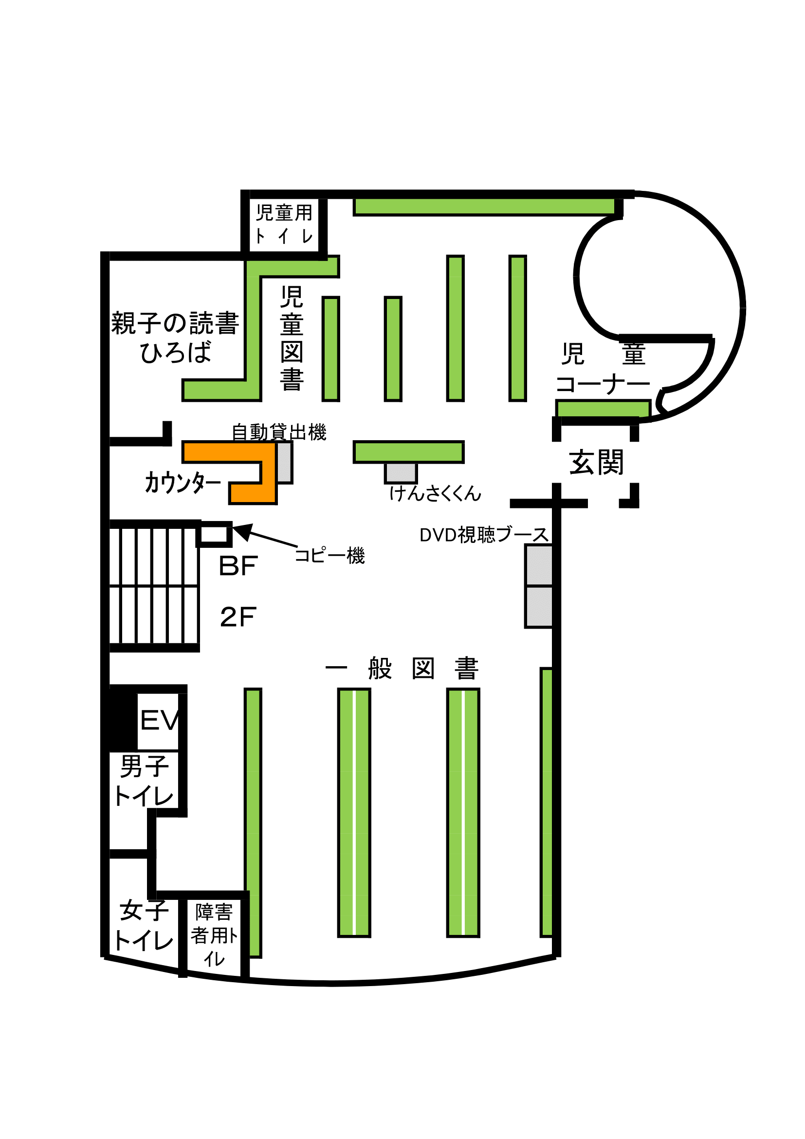 本町図書館１階フロアマップ .png